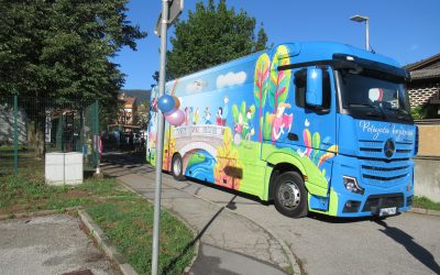 DOBRODOŠEL ČISTO NOV BIBLIOBUS GORIŠKE KNJIŽNICE